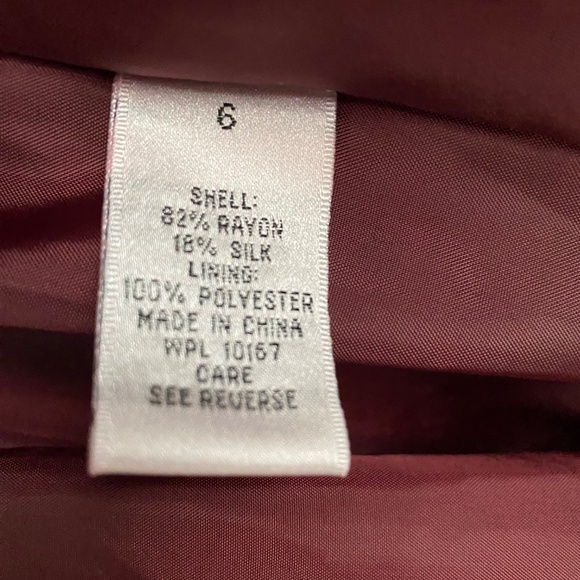 Vintage velvet long sleeve dressy jacket - Picture 4 of 9